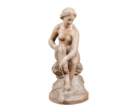 Scultura in terracotta - Venere. Italia, XVIII secolo.