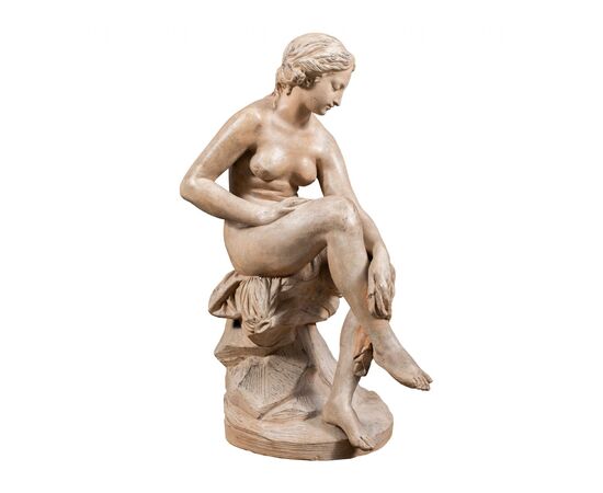 Scultura in terracotta - Venere. Italia, XVIII secolo.