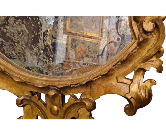 COPPIA DI SPECCHIERE - VENEZIA - XIX SEC