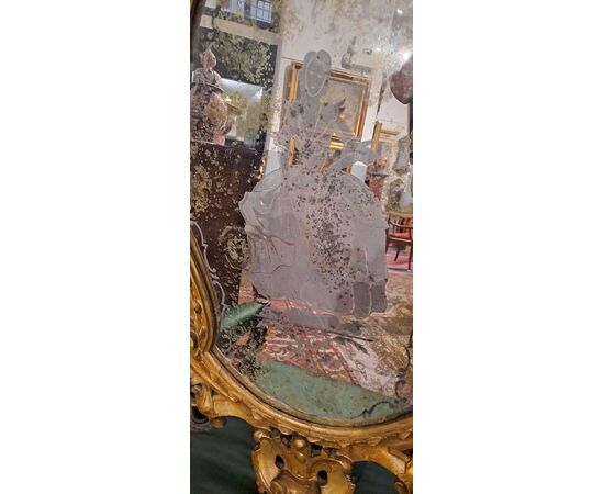 COPPIA DI SPECCHIERE - VENEZIA - XIX SEC