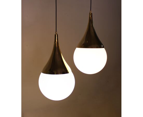 Lampadario a goccia - anni '70