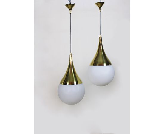 Lampadario a goccia - anni '70