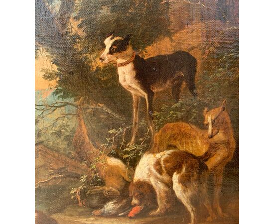 Adriaen de Grijef (Leida 1657 - Bruxelles 1722) - Il ritorno dalla caccia.