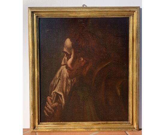 Giambattista Piazzetta (Venezia 1683 - Venezia 1754) cerchia di - Sei apostoli a mezzobusto.