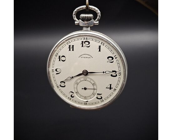 Eterna Chronometre pocket watch, 1930