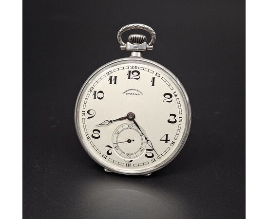 Eterna Chronometre pocket watch, 1930