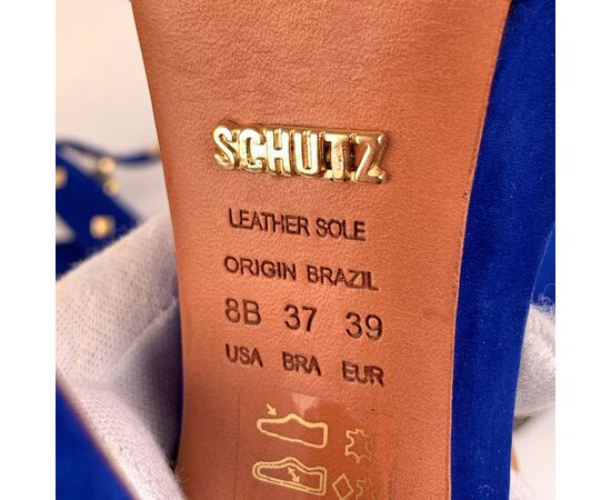 Schutz Scarpe con Tacco in Pelle Scamosciata Col. 39 Schutz Scarpe con Tacco in Pelle Scamosciata Col. 39
