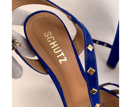 Schutz Scarpe con Tacco in Pelle Scamosciata Col. 39 Schutz Scarpe con Tacco in Pelle Scamosciata Col. 39