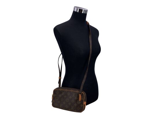 LOUIS VUITTON Borsa a Tracolla Vintage in Tela Col. Marrone Marly S