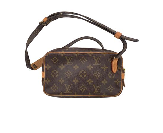 LOUIS VUITTON Borsa a Tracolla Vintage in Tela Col. Marrone Marly S