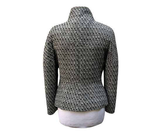 CHANEL Giacca in Lana Col. Grigio n.a. 42 CHANEL Giacca in Lana Col. Grigio n.a. 42