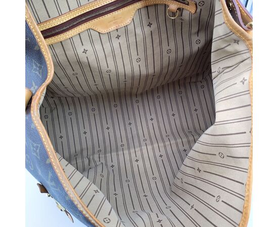LOUIS VUITTON Borsa Shopper in Tela Col. Marrone Delightful L