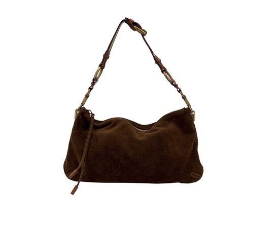 LOUIS VUITTON Borsa a Tracolla in Camoscio Col. Marrone Onatah S