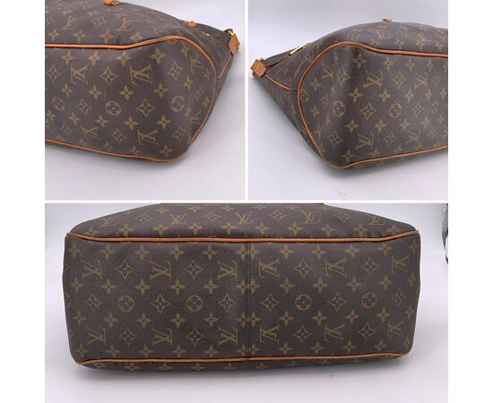 LOUIS VUITTON Borsa Shopper in Tela Col. Marrone Delightful L