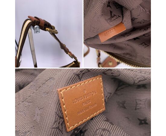 LOUIS VUITTON Borsa a Tracolla in Camoscio Col. Marrone Onatah S