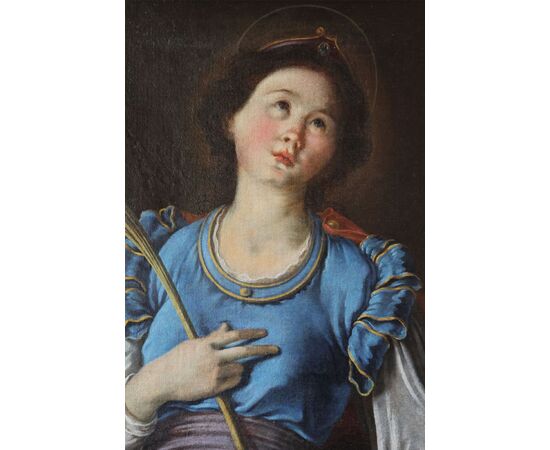 Scuola Italiana; Sant'Agata, fine XVII inizi XVIII secolo, olio su tela