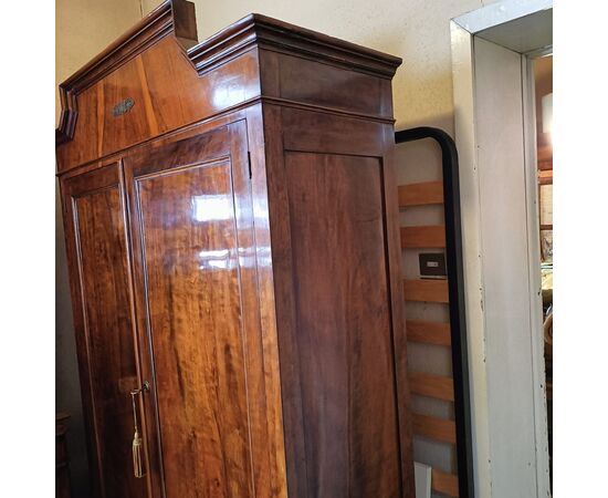 Elegant walnut wardrobe