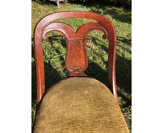 Four gondola chairs