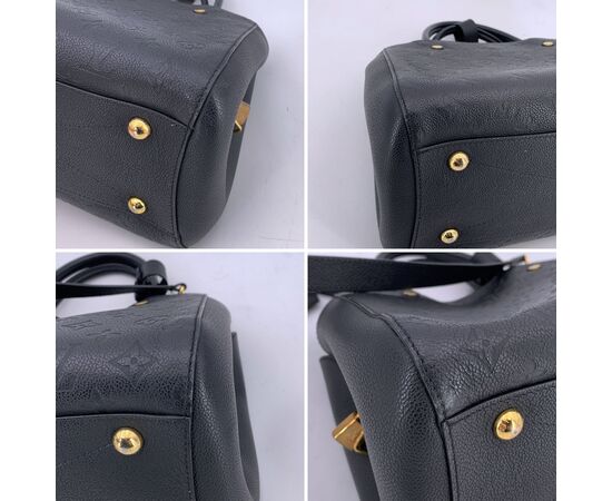 LOUIS VUITTON Borsa Shopper in Pelle Col. Nero Montaigne M