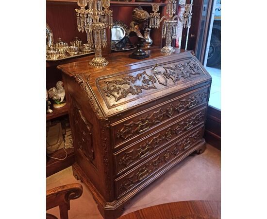 17th century slant-front desk