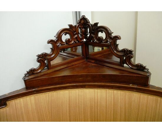 19th Century Antique Corner Sofa