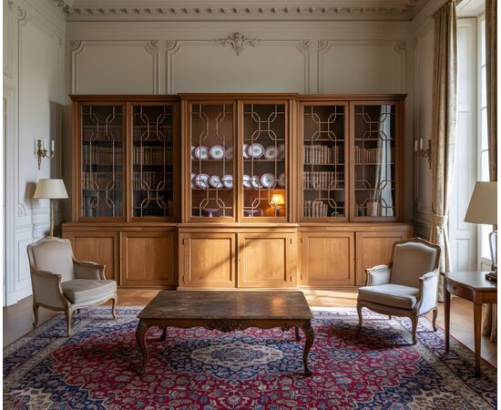 Library 4.60 meters, mid-19th century      Library 4.60 meters, mid-19th century