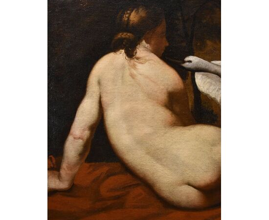 Leda e il cigno, Pittore francese del XVIII secolo
