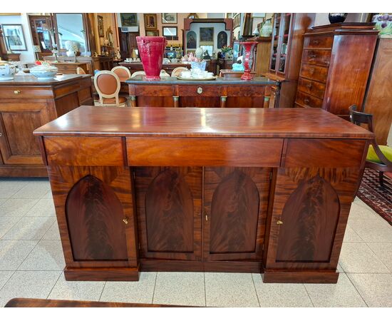 Credenza in mogano inglese