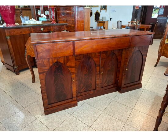 Credenza in mogano inglese