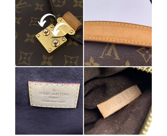 LOUIS VUITTON Borsa a Tracolla in Tela Col. Marrone Metis M