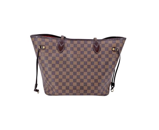 LOUIS VUITTON Borsa Shopper in Tela Col. Marrone Neverfull M