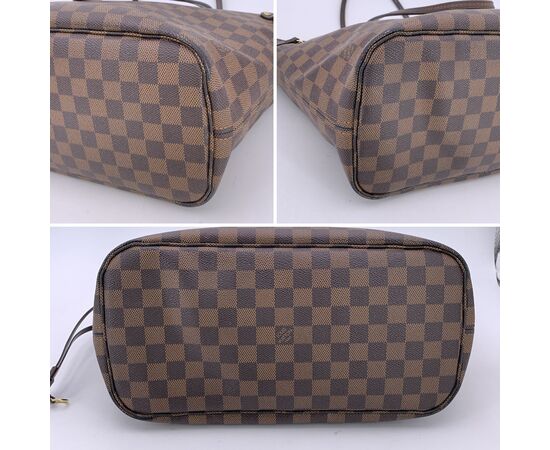 LOUIS VUITTON Borsa Shopper in Tela Col. Marrone Neverfull M
