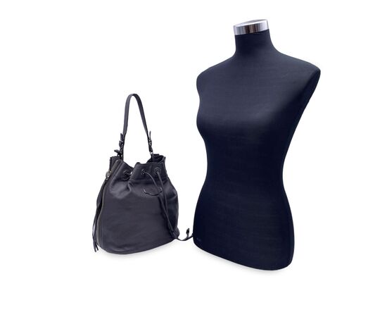 BALENCIAGA Borsa a Tracolla in Pelle Col. Grigio Papier M