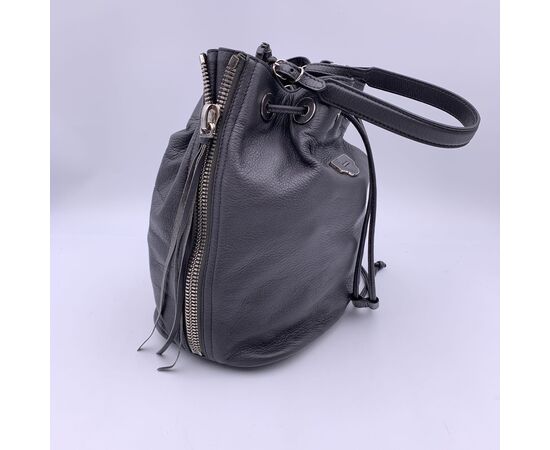 BALENCIAGA Borsa a Tracolla in Pelle Col. Grigio Papier M