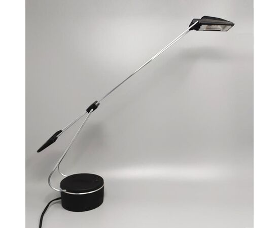 1970s Stunning Halogen Table Lamp by Alva-Line, Model "Modo". Made In Italy