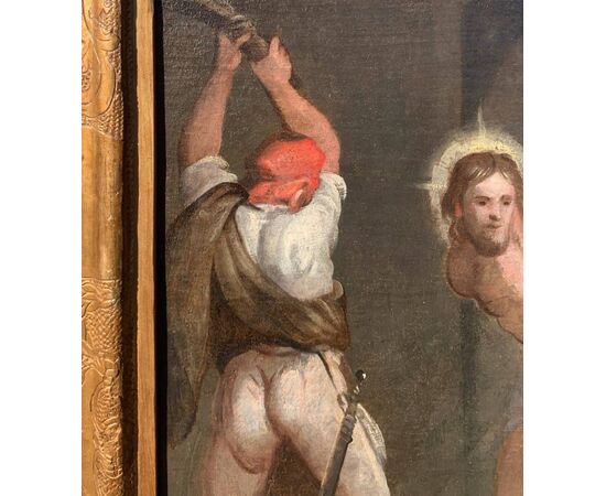 Piero di Giovanni Bonaccorsi, known as Perin del Vaga (Florence 1501 - Rome 1547), workshop of - Flagellation of Christ.