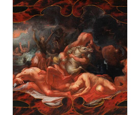 European painter (17th-18th century) - The Flood of Deucalion and Pyrrha.