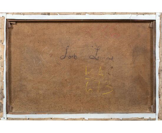 British painter (late 19th century) - View of Loch Lomond at sunset. British painter (late 19th century) - View of Loch Lomond at sunset.