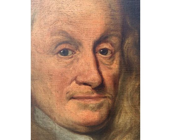 Circle of Nicolaes Maes (Dordrecht 1634 - Amsterdam 1693) - Portrait of a gentleman.