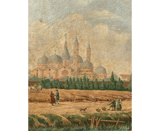 Pittore veneto (XIX sec.) - Padova, Porta Liviana. Pittore veneto (XIX sec.) - Padova, Porta Liviana.