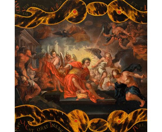 European painter (17th-18th century) - Helios and Phaeton.