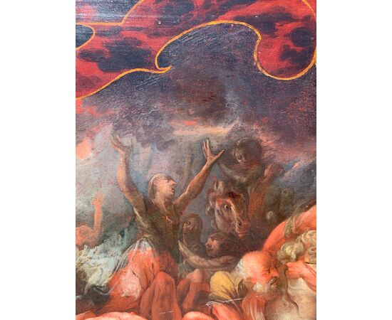 European painter (17th-18th century) - The Flood of Deucalion and Pyrrha.