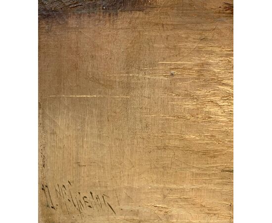 British painter (late 19th century) - View of Loch Lomond at sunset. British painter (late 19th century) - View of Loch Lomond at sunset.