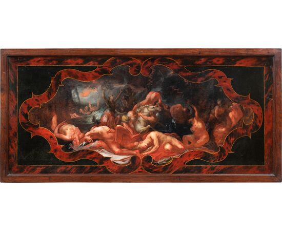 European painter (17th-18th century) - The Flood of Deucalion and Pyrrha.