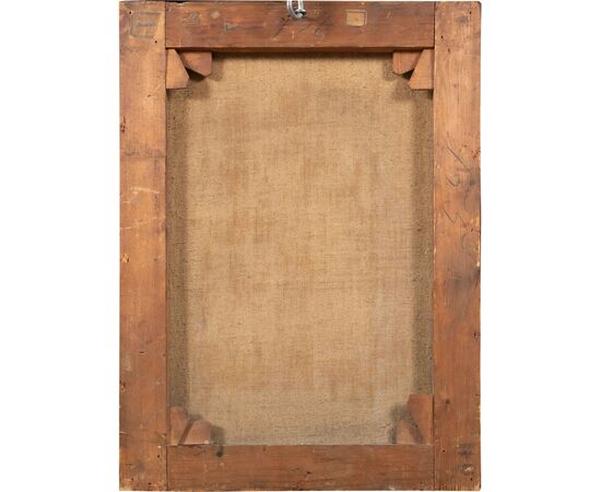 Neapolitan painter (17th century) - Joseph and Potiphar's Wife.