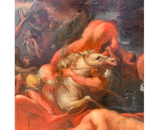 European painter (17th-18th century) - The Flood of Deucalion and Pyrrha.