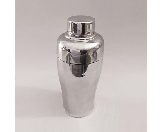 1960s Astonishing ALFRA Cocktail Shaker designed by Carlo Alessi in Stainless Steel. Made in Italy