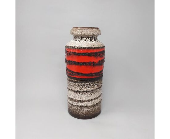 1970s Stunning Original Big Scheurich Lava Vase