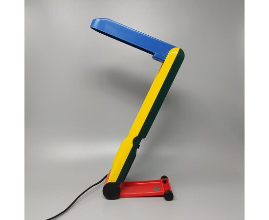 1980s Gorgeous Table Lamp by Benetton. Made in Italy