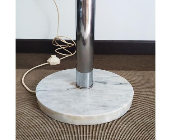 Astonishing Floor Lamp by Toni Zuccheri for Mazzega with Murano Glasses and marble base, 1970s